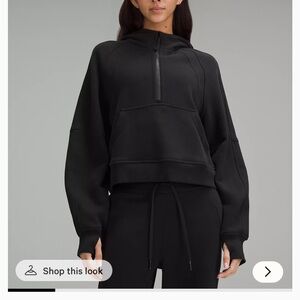 Lululemon Half-Zip Scuba Oversized Hoodie